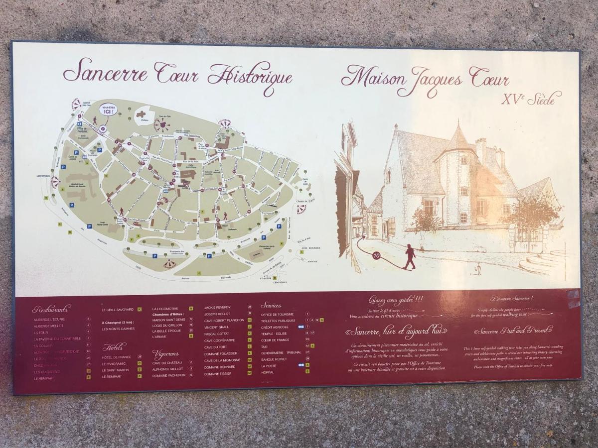 Appartement Centre Historique Sancerre Luaran gambar